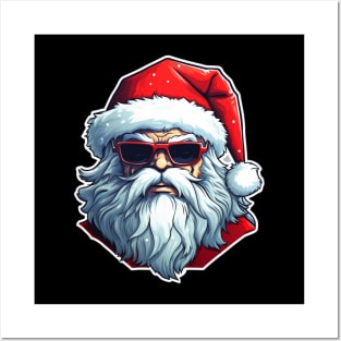 Keep It Cool Santa Claus Posters and Art